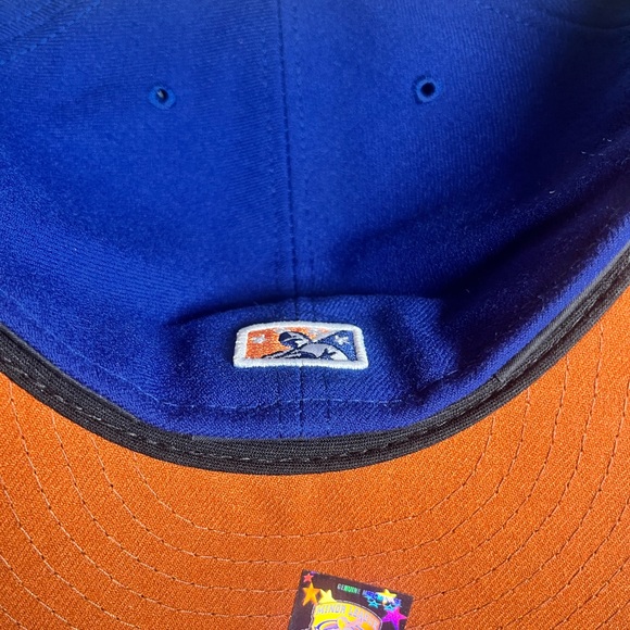 New Era Blue and Orange Cap - Picture 4 of 5